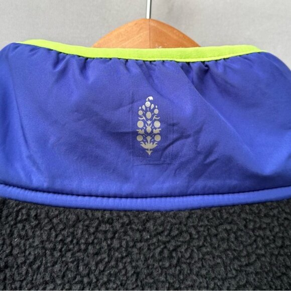 Free People fleece jacket pullover women size XL - Picture 9 of 12